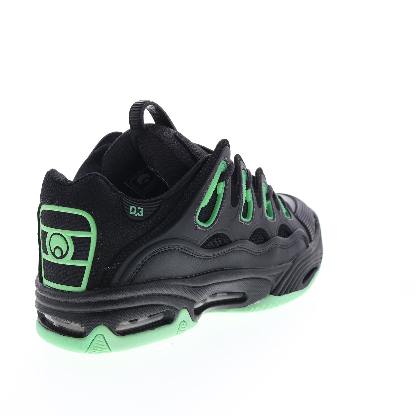 Osiris D3 2001 1141 2810 Mens Black Synthetic Skate Inspired Sneakers -  Ruze Shoes