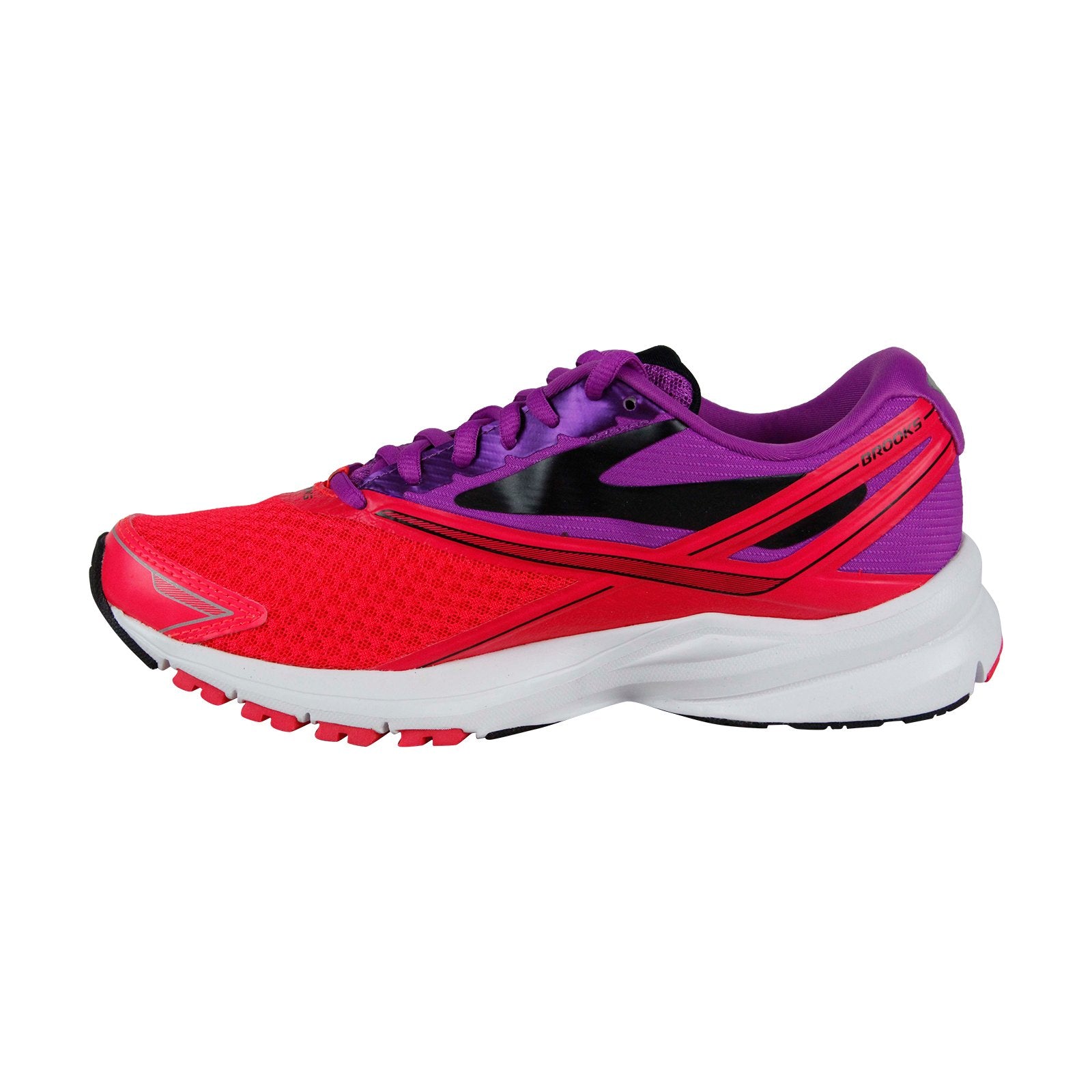 Brooks Launch 4 1202341B541 Womens Pink Mesh Low Top Athletic Running ...