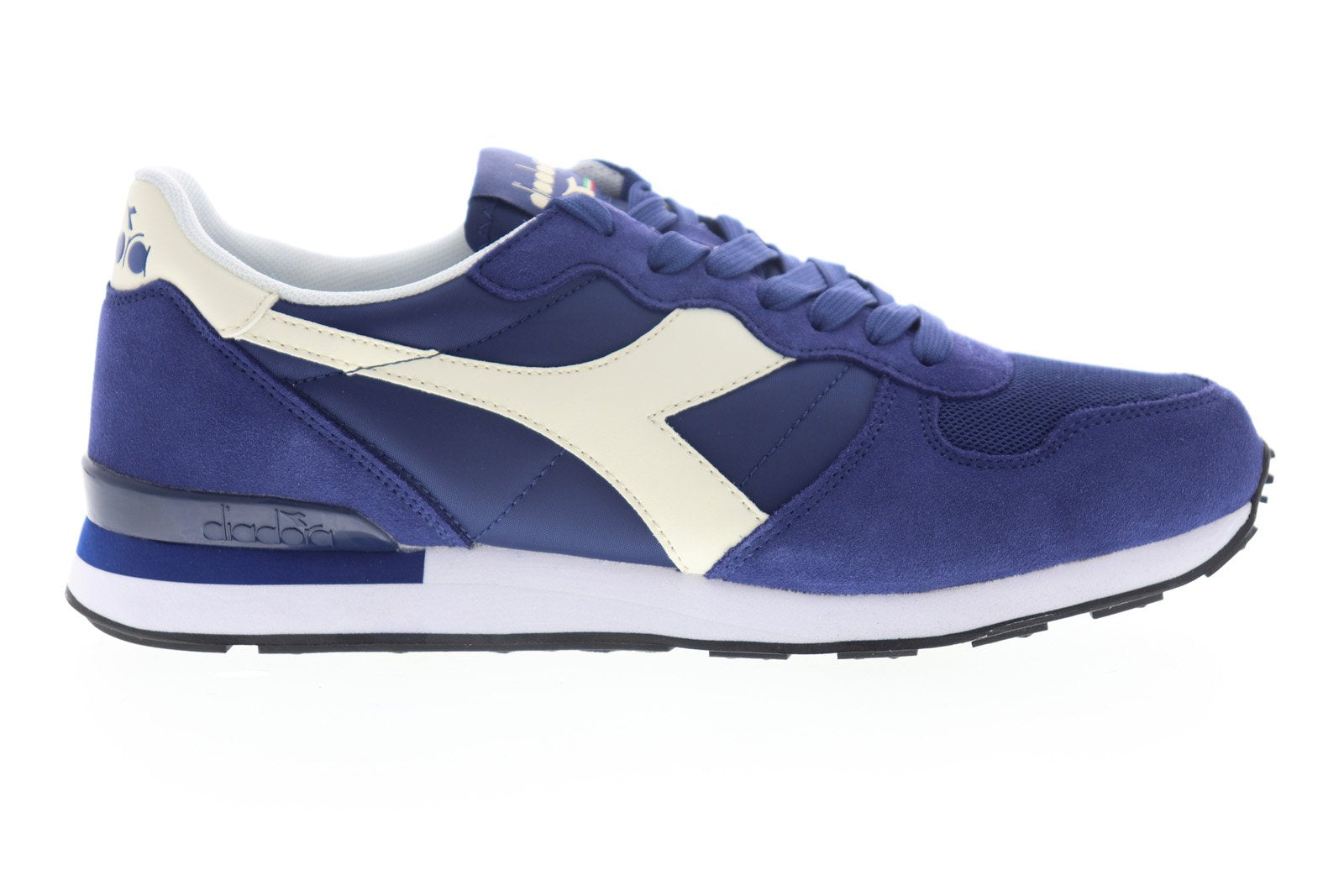 Diadora Camaro 159886-60024 Mens Blue Suede Lace Up Lifestyle Sneakers ...