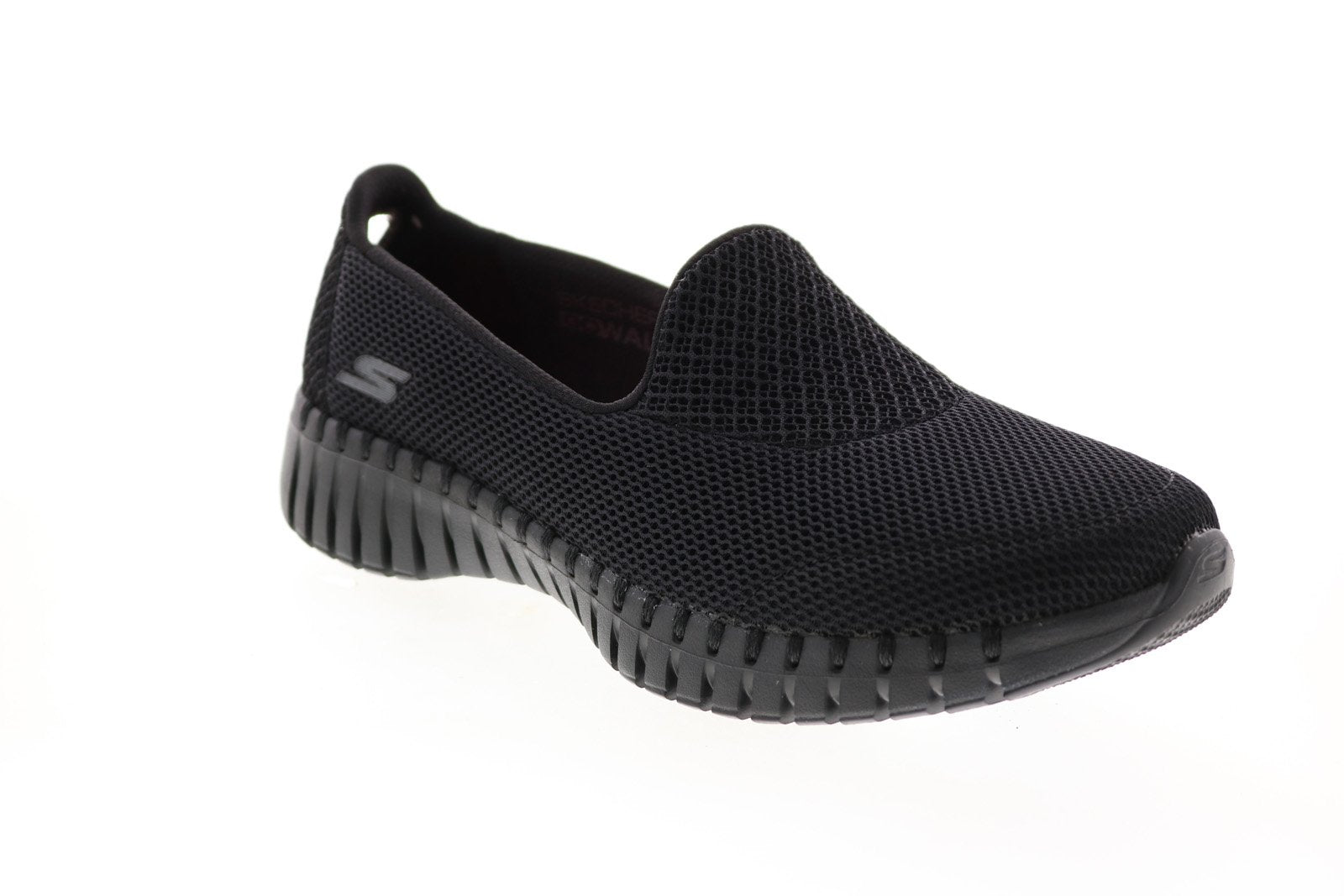 GoWalk Smart 16700 Black Canvas Walking Shoes - Ruze Shoes