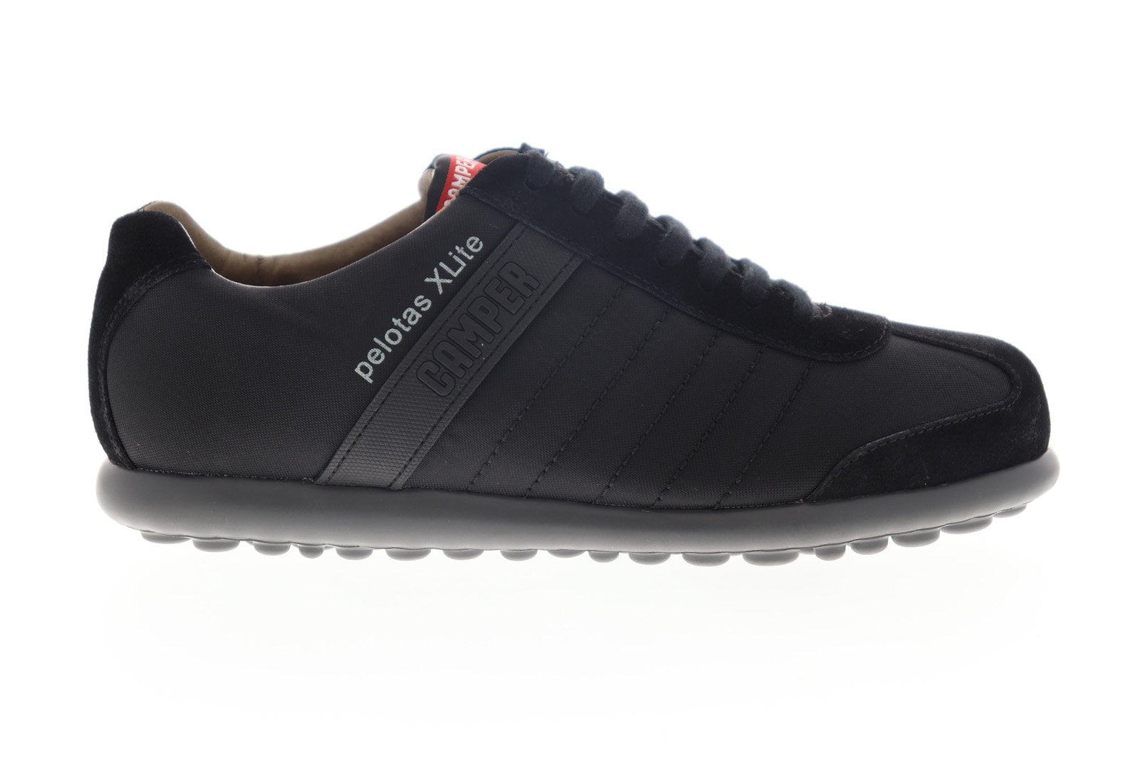 Camper Pelotas XL 18302-041 Mens Black Canvas Low Top Euro Sneakers - Ruze Shoes