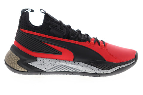 red puma basketball shoes