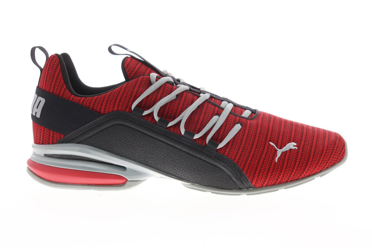 Puma Axelion Ridge 19294802 Mens Red Mesh Athletic Running Shoes - Ruze ...