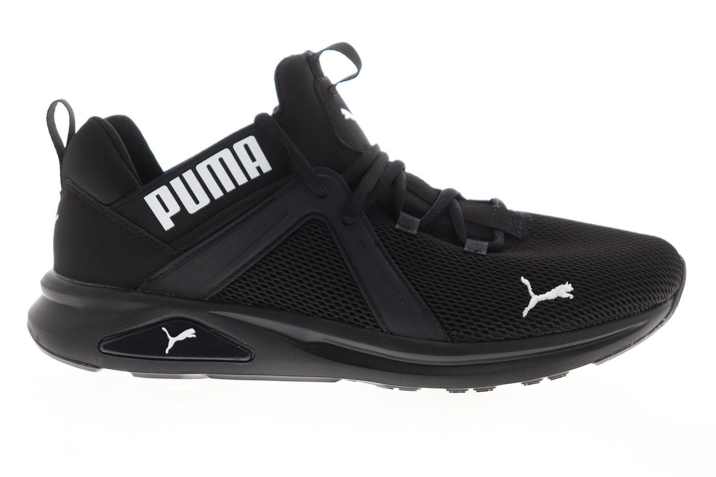 Puma Enzo 2 19324901 Mens Black Mesh Lace Up Athletic Running Shoes ...
