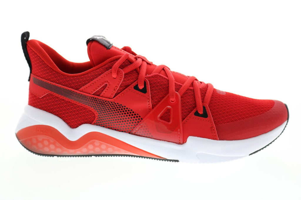 Puma Cell Fraction 19436103 Mens Red Mesh Athletic Cross Training Shoe ...