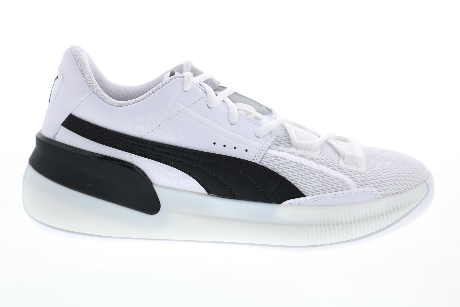 Puma Clyde Hardwood Team 19445401 Mens White Athletic Basketball Shoes ...