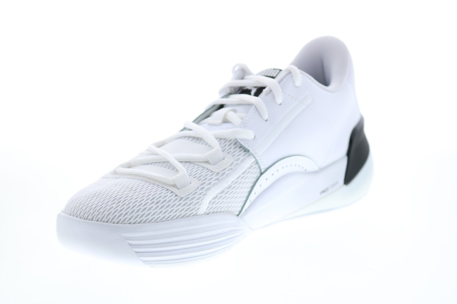 Puma Clyde Hardwood Team 19445401 Mens White Athletic Basketball Shoes ...