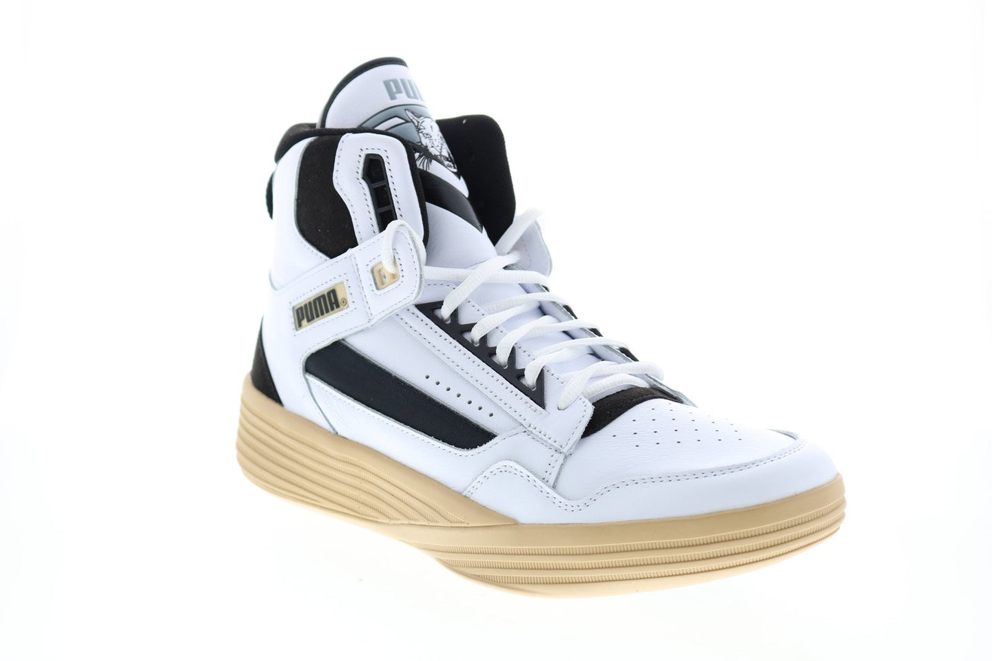 Puma Clyde All-Pro Kuzma Mid 19483601 Mens White Athletic Basketball S ...
