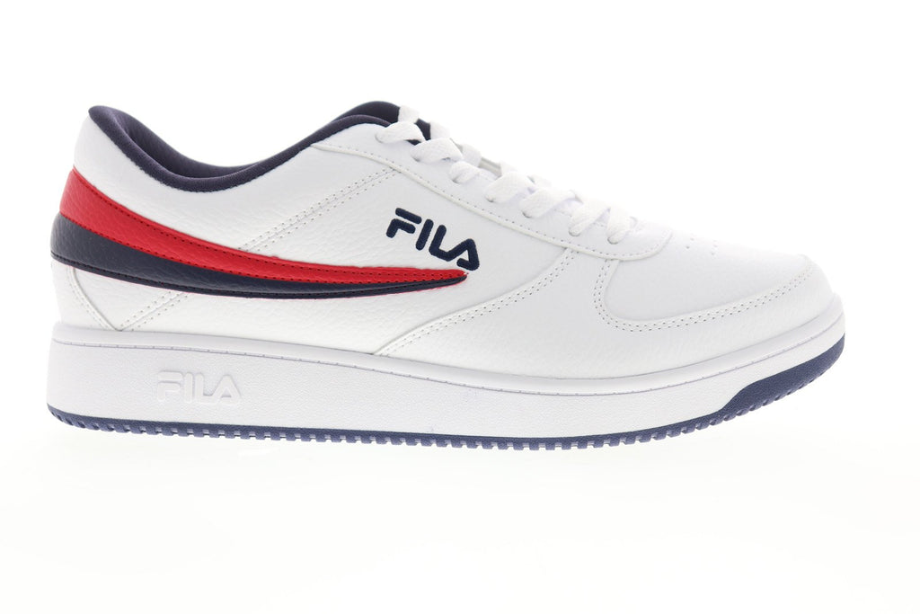 Fila A Low 1CM00551-125 Mens White Lace Up Lifestyle Sneakers Shoes ...