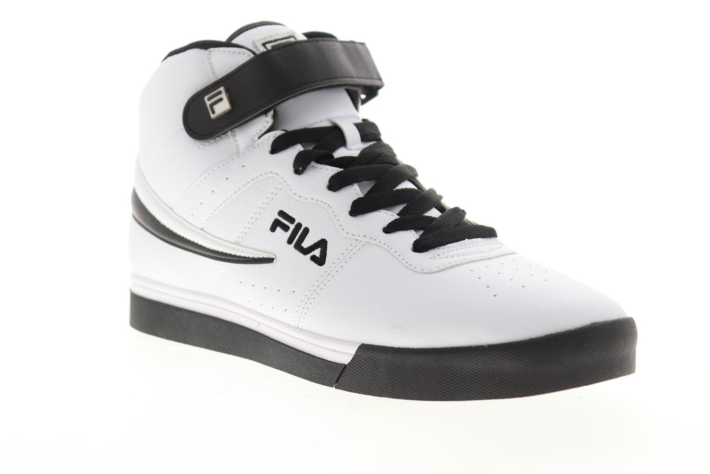 Fila Vulc 13 Mid Plus 1SC60526-112 Mens White Lace Up Lifestyle Sneake ...