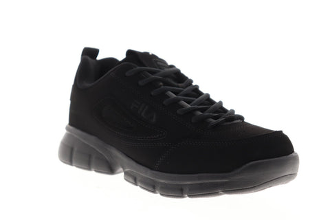 Fila Disruptor 1SX60023-001 Black Lace Up Lifestyle Sneakers Shoes - Ruze Shoes