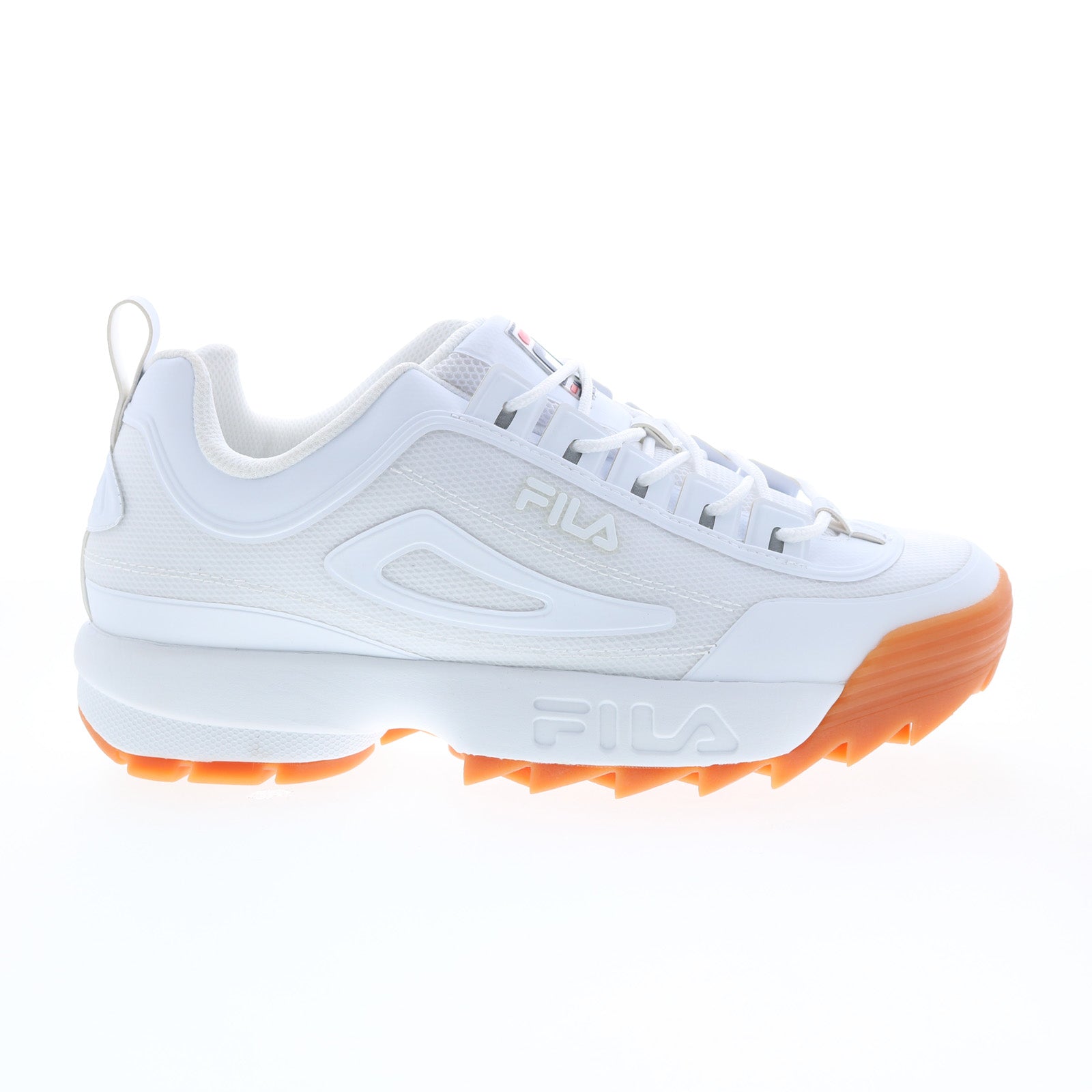 Fila Disruptor II No-Sew 1FM00693-156 Mens White Lifestyle Sneakers Sh Shoes