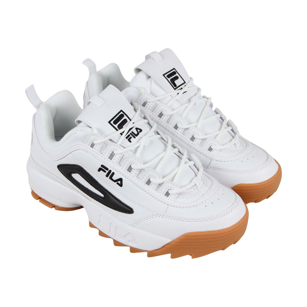 Fila Disruptor Ii 1XM90000-112 Mens White Casual Lace Up Low Top Sneak ...