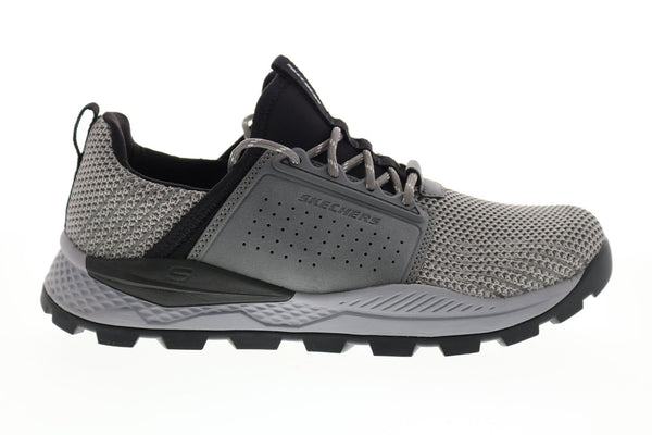Skechers Charlo 204292 Gray Mesh Athletic - Ruze Shoes