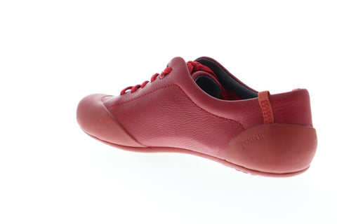 Versnipperd mouw Uitvoerder Camper Peu Senda 20614-085 Womens Red Leather Low Top Euro Sneakers Sh -  Ruze Shoes