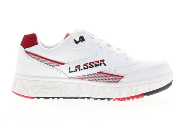 Skechers L.A. Gear Shots 237064 Mens White Sneakers - Ruze Shoes