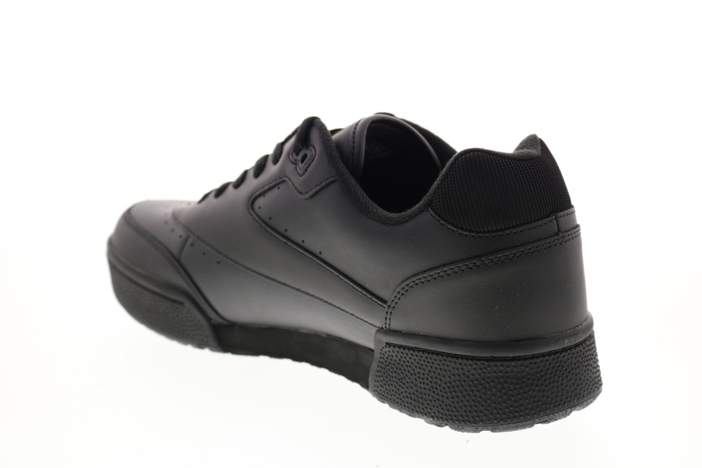 Skechers Court Striker 237135 Mens Black Leather Lifestyle Sneakers Sh ...