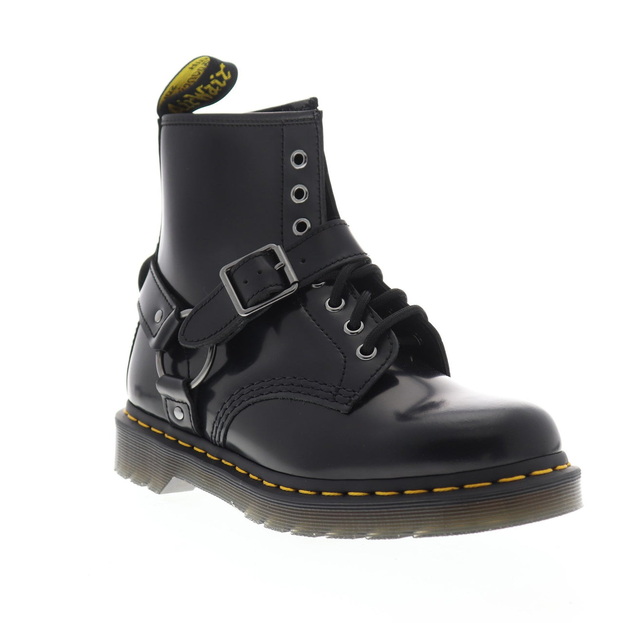 Dr. Martens 1460 Harness R25163001 Womens Black Leather Casual Dress B ...