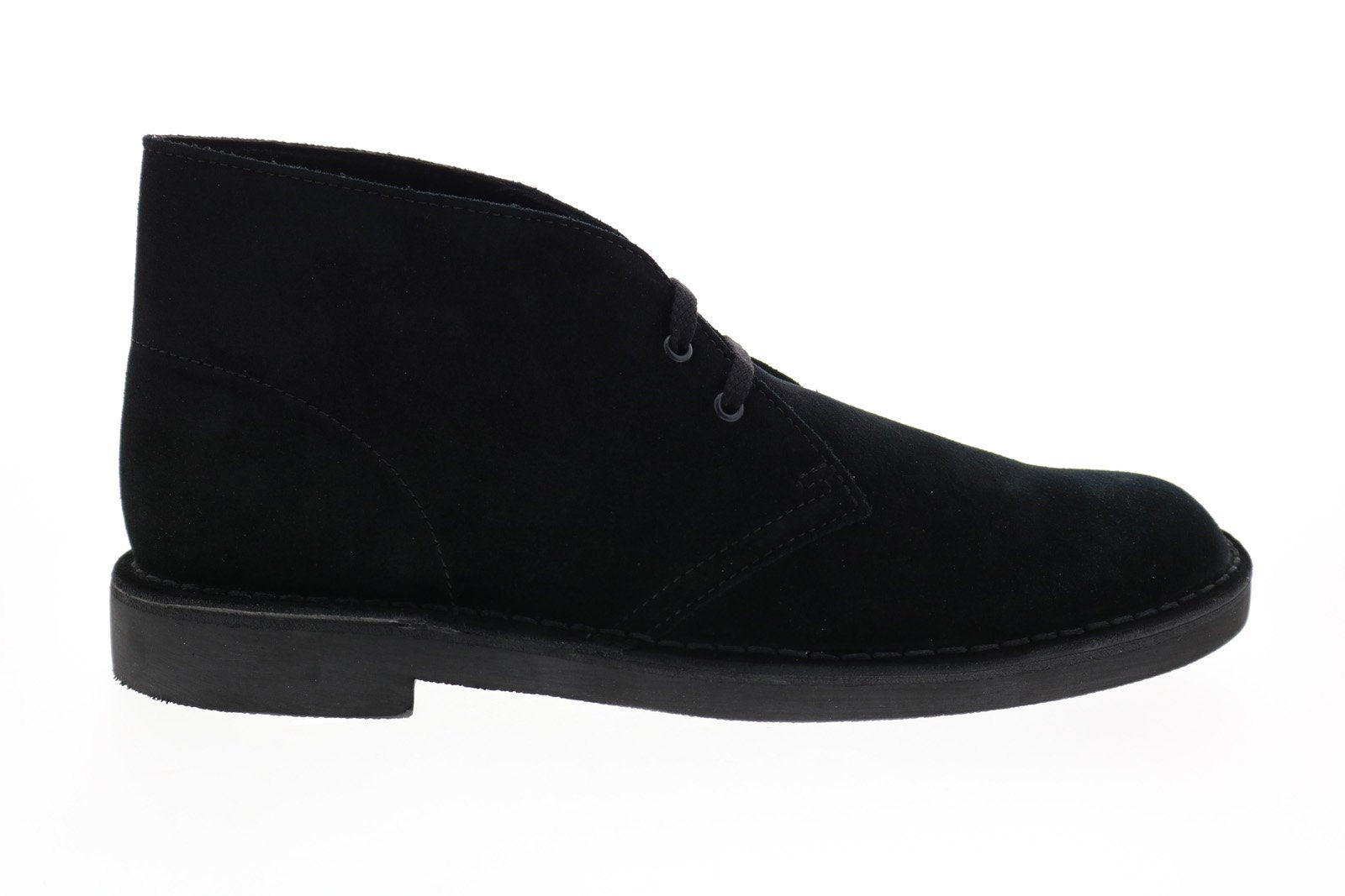 Clarks Bushacre 2 26082288 Mens Black Suede Lace Up Chukkas Boots ...