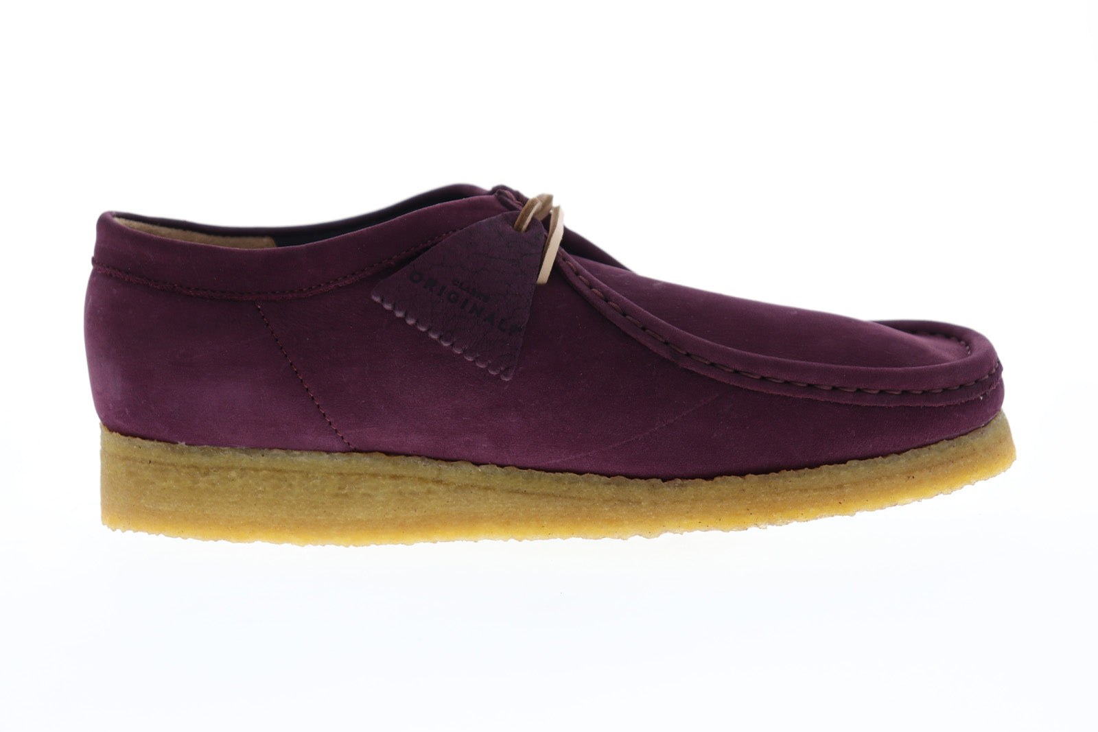 purple wallabee shoes