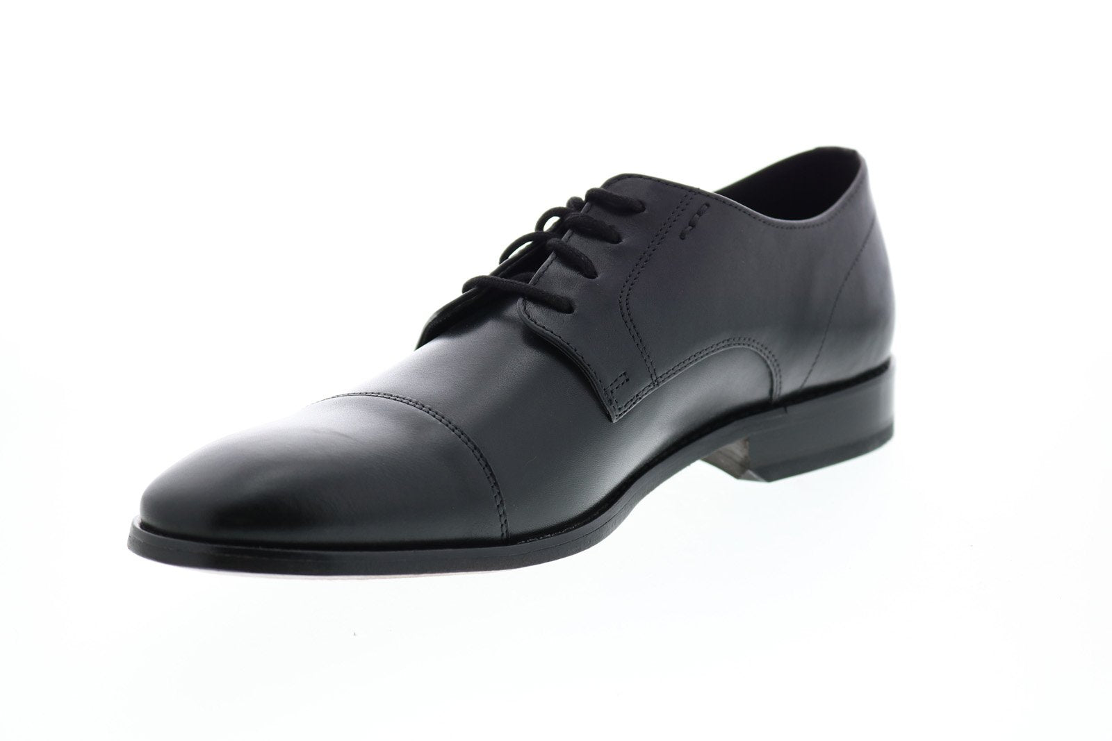 Bostonian Nantasket Cap Mens Black Oxfords & Lace Ups Cap Toe Shoes ...