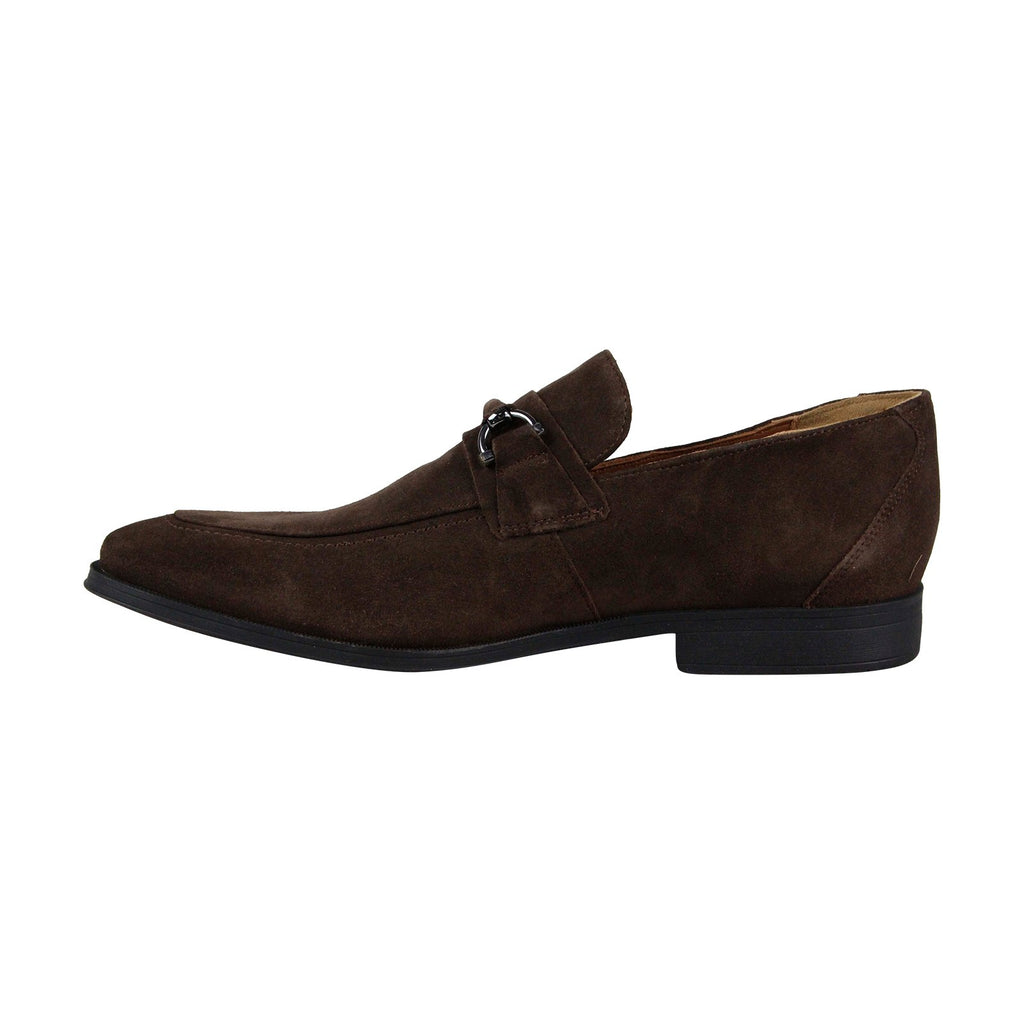 Clarks Gilman Bit 26136234 Mens Brown Suede Comfort Casual Slip On Loa ...