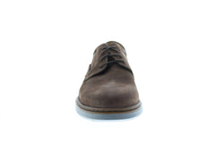 Un Lace 26136759 Mens Brown Wide Nubuck Oxfords Plain Toe - Ruze Shoes