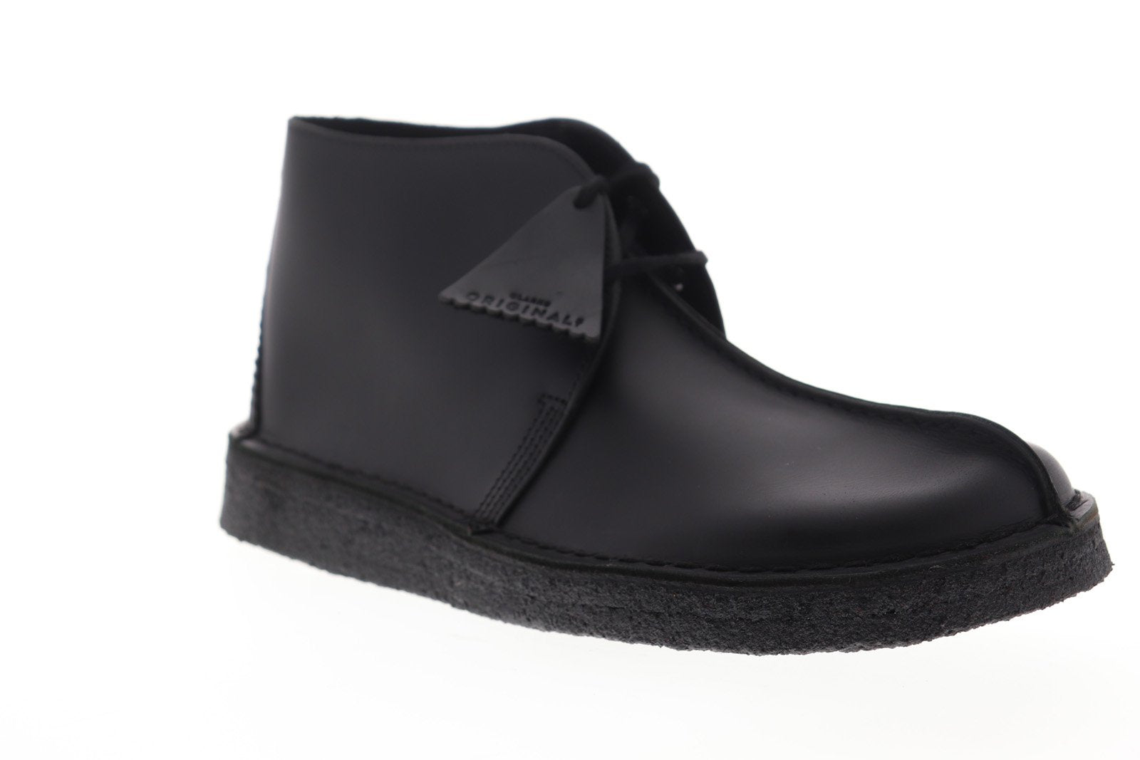 Intervenere Devise bold Clarks Desert Trek HI 26144187 Mens Black Leather Chelsea Boots - Ruze Shoes