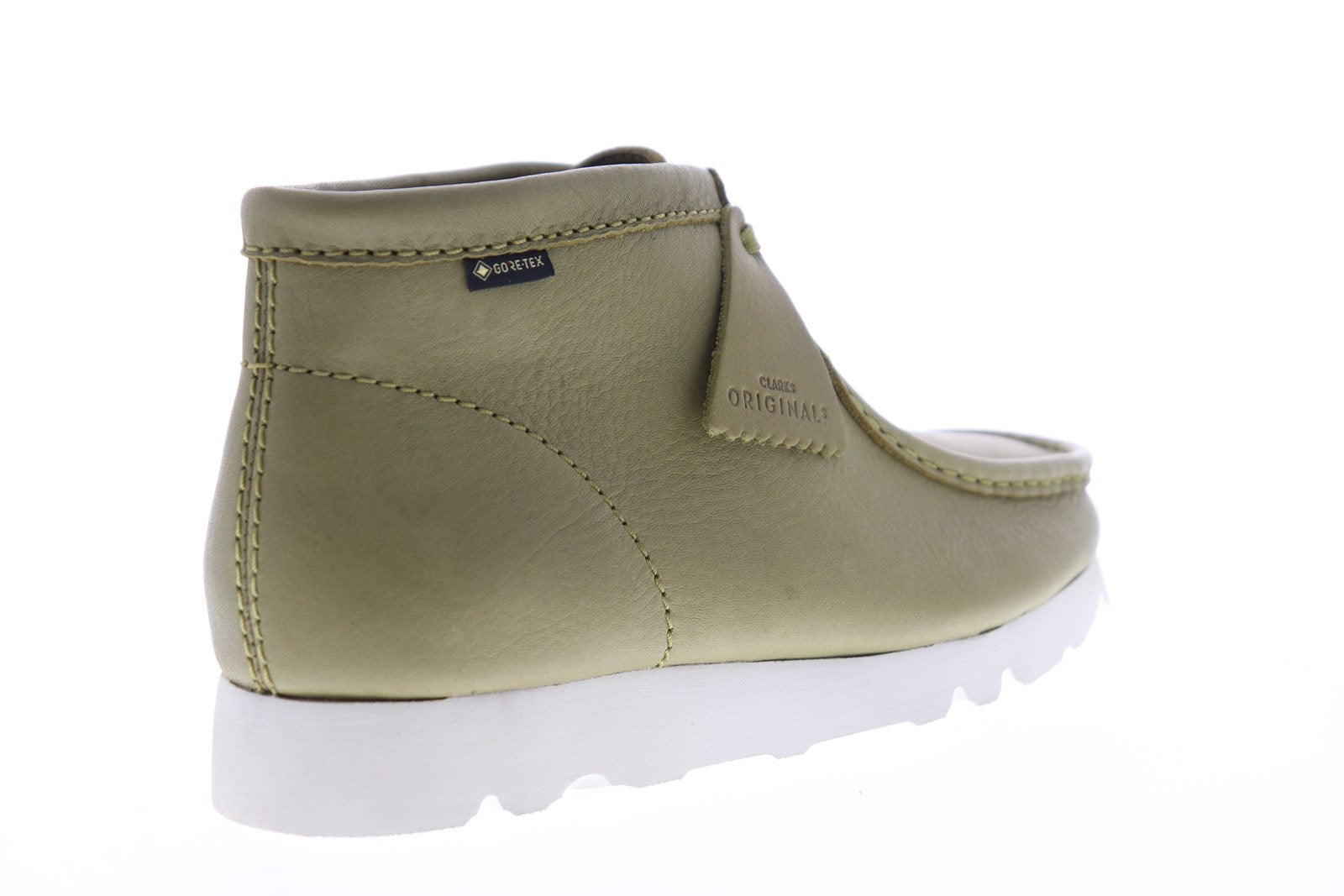 Clarks Wallabee Boot Gore-Tex GTX 26144523 Mens Green Leather