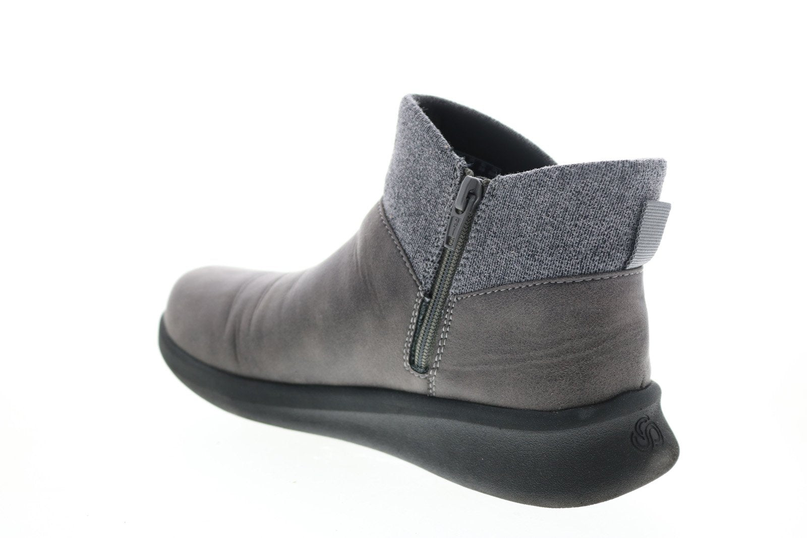 Clarks Sillian 2.0 Dusk 26146973 Womens Gray Wide Ankle & Booties Boot ...