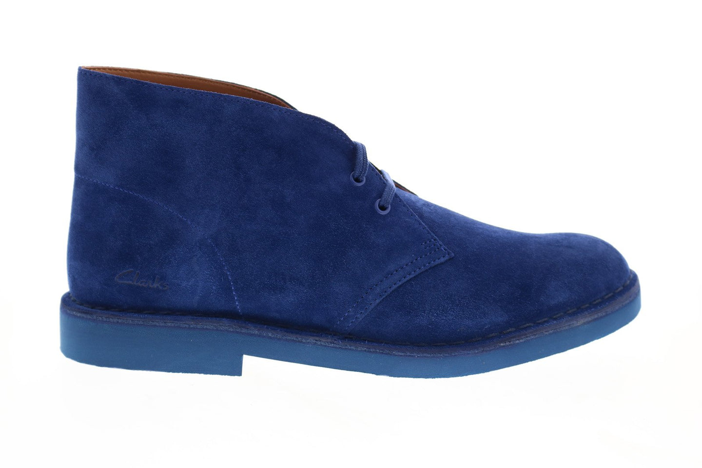 Clarks Desert Boot 2 26155511 Mens Blue Suede Desert Boots - Ruze Shoes