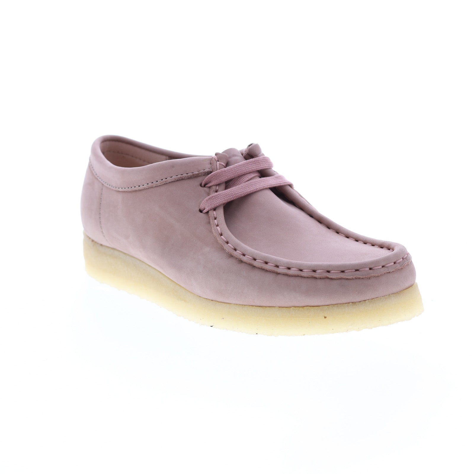 Clarks Wallabee 26165558 Pink Nubuck Oxfords & Lace - Shoes