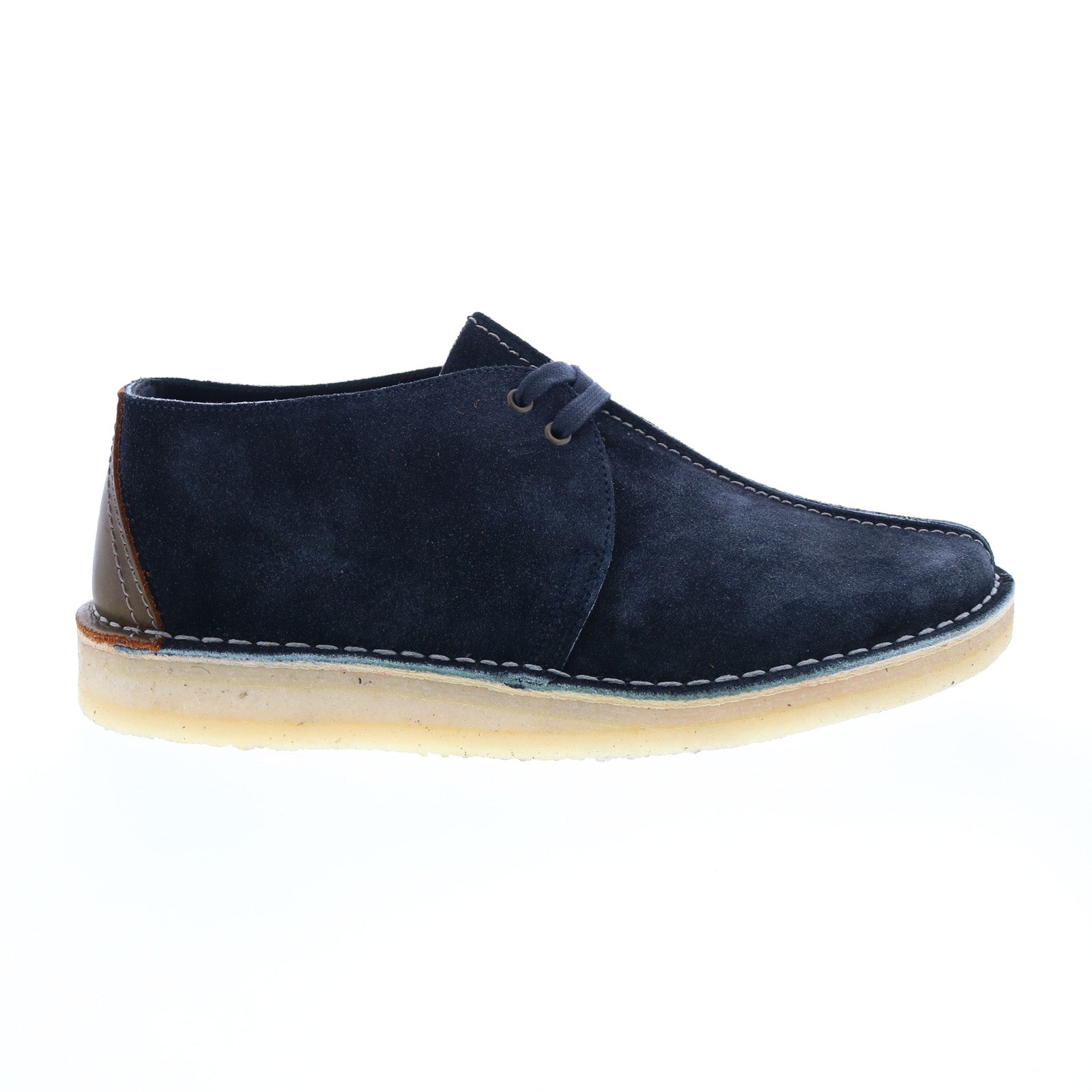 Clarks 26168859 Mens Blue Suede Lace Up Oxfords Casual Sho - Ruze Shoes