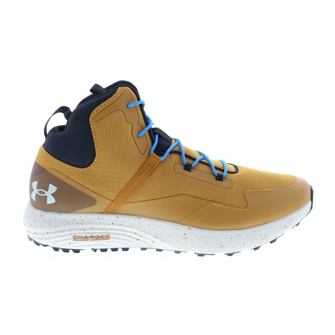 Under Armour Charged Bandit Trek Mens Yellow Canvas Athletic Hiking Sh ...