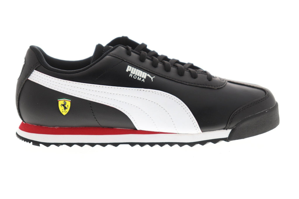 Puma Scuderia Ferrari Roma 30608310 Mens Black Motorsport Sneakers Sho ...