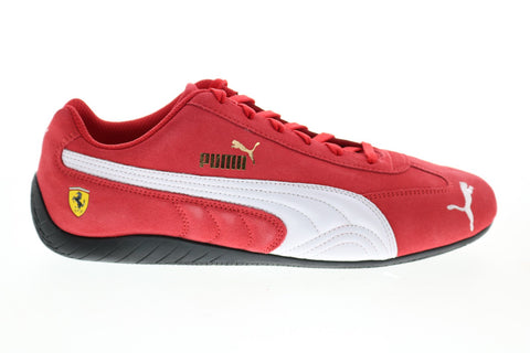 Puma Scuderia Ferrari Speedcat Mens Red Motorsport Inspired Sneakers S - Shoes