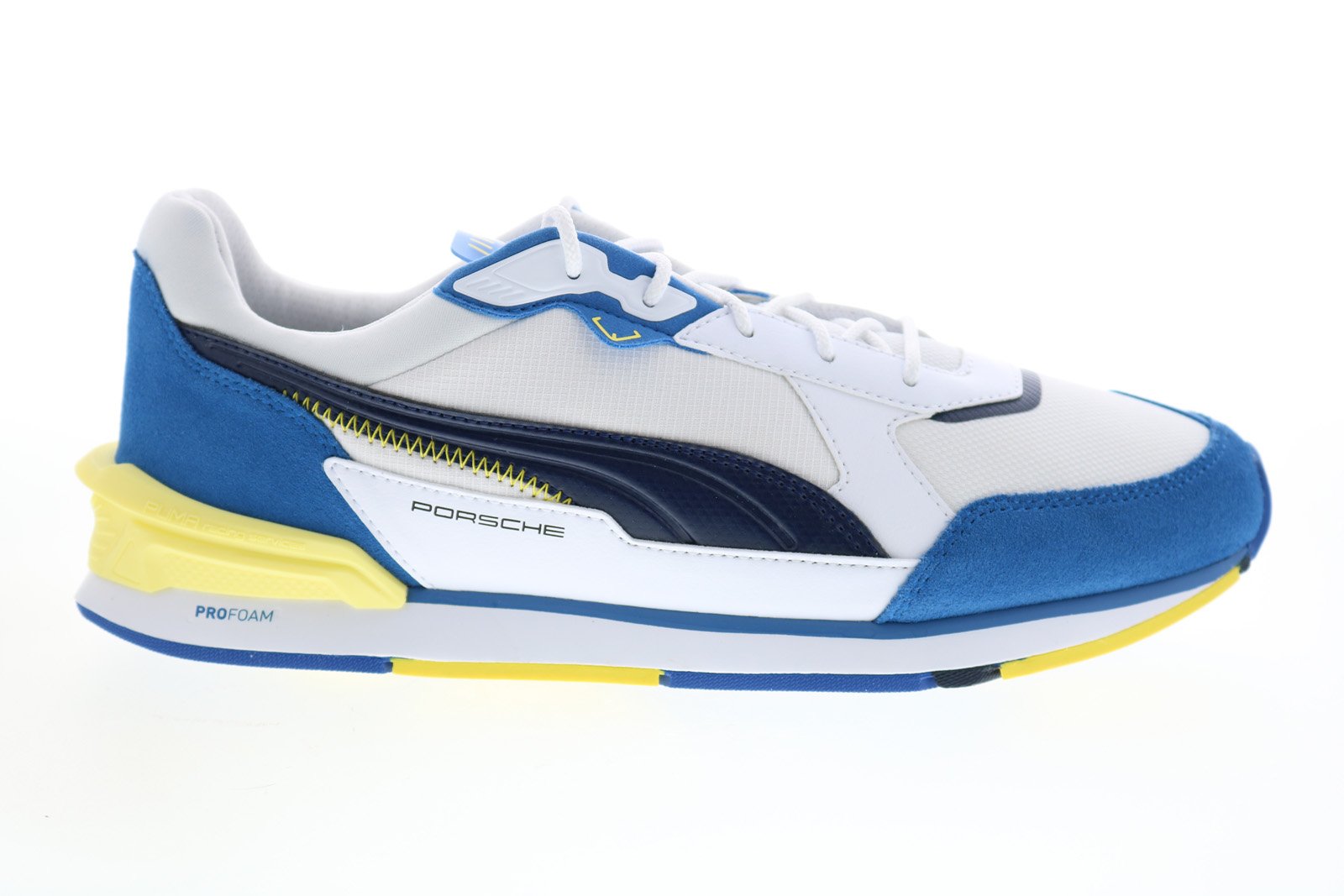Puma Porsche Legacy Low Racer Mens White Motorsport Inspired Sneakers ...