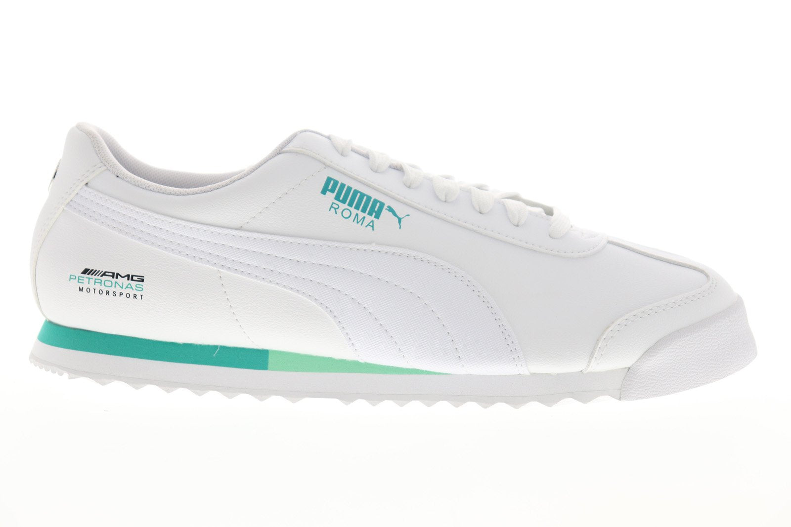 puma white low top