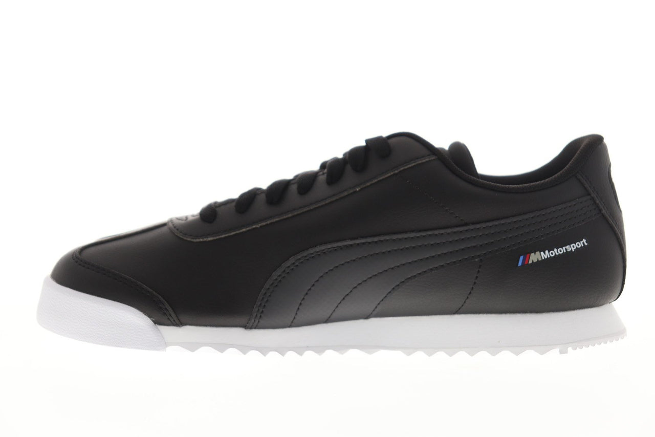 Puma BMW MMS Roma 33992901 Mens Black Lace Up Motorsport Sneakers Shoe ...