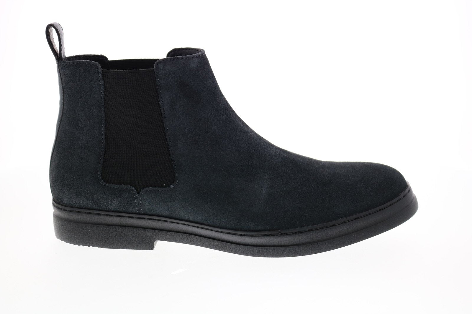 Calvin Klein Rixley Calf Suede Nappa Calf Leather Mens Gray Chelsea Bo -  Ruze Shoes