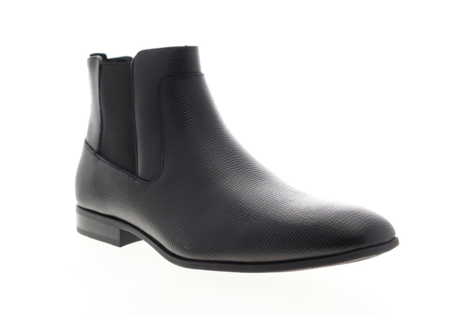 calvin klein men's christoff epi leather chelsea boot