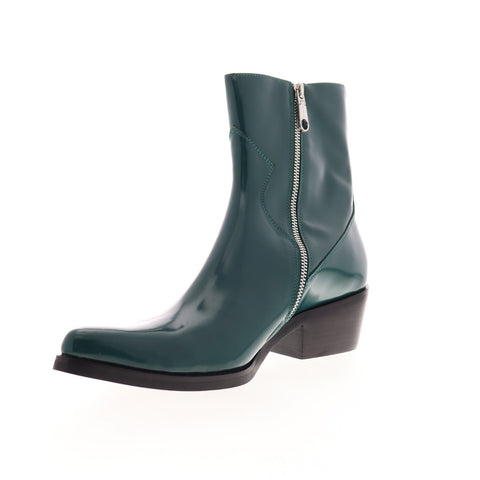 calvin klein green boots