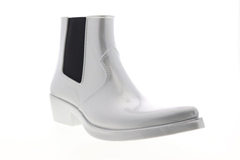 calvin klein rubber boot