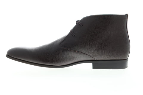 Calvin Klein Carmichael Tumbled Cow 34F0896-DBN Mens Brown Leather Chu -  Ruze Shoes