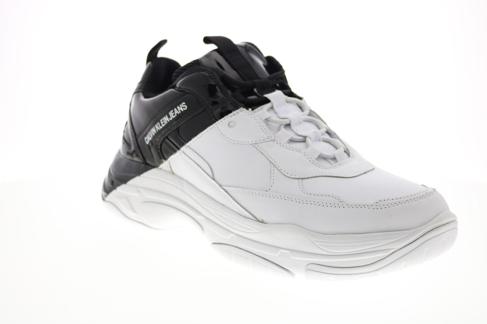 Calvin Marrell 34S0652-WBA Mens White Synthetic Designer Sneaker - Shoes