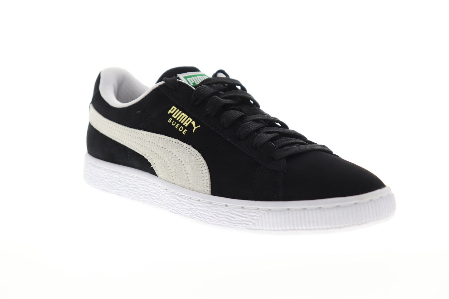 Puma Suede Classic + 35263403 Mens Black Lace Up Lifestyle Sneakers Sh ...