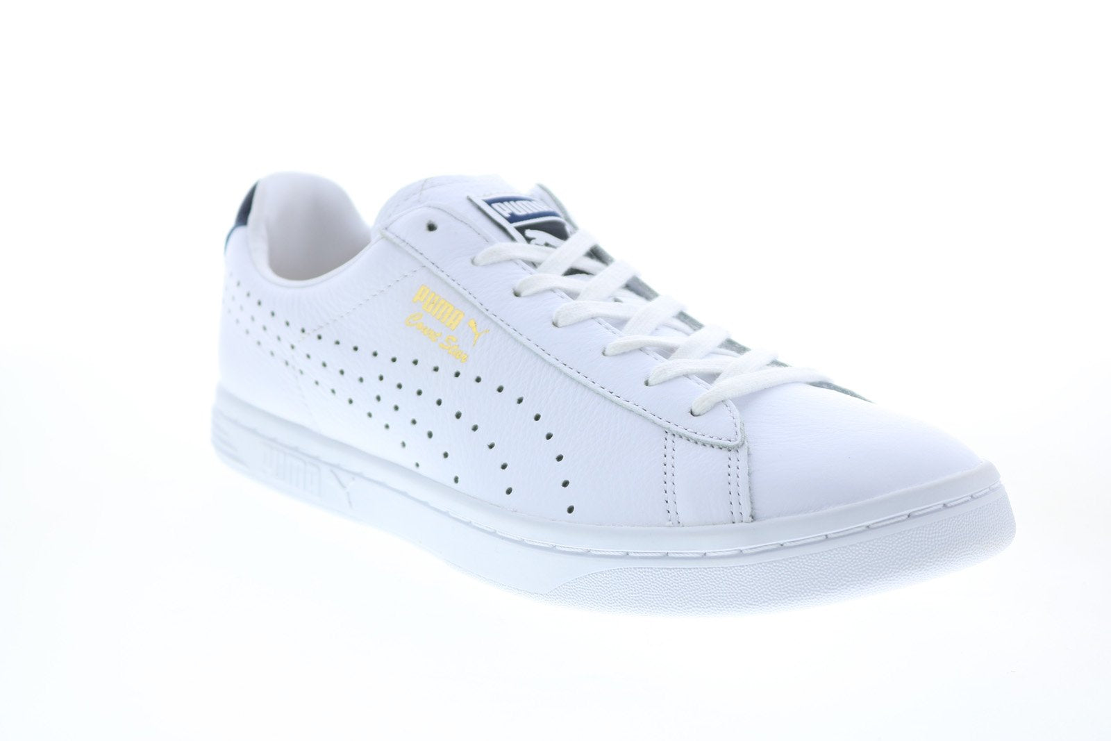 Ninguna Cena grado Puma Court Star Nm 35788314 Mens White Leather Lifestyle Sneakers Shoe -  Ruze Shoes