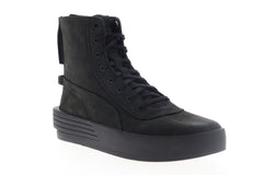 Puma Xo Parallel 36503902 Mens Black Nubuck Lace Up Sneakers S - Ruze Shoes