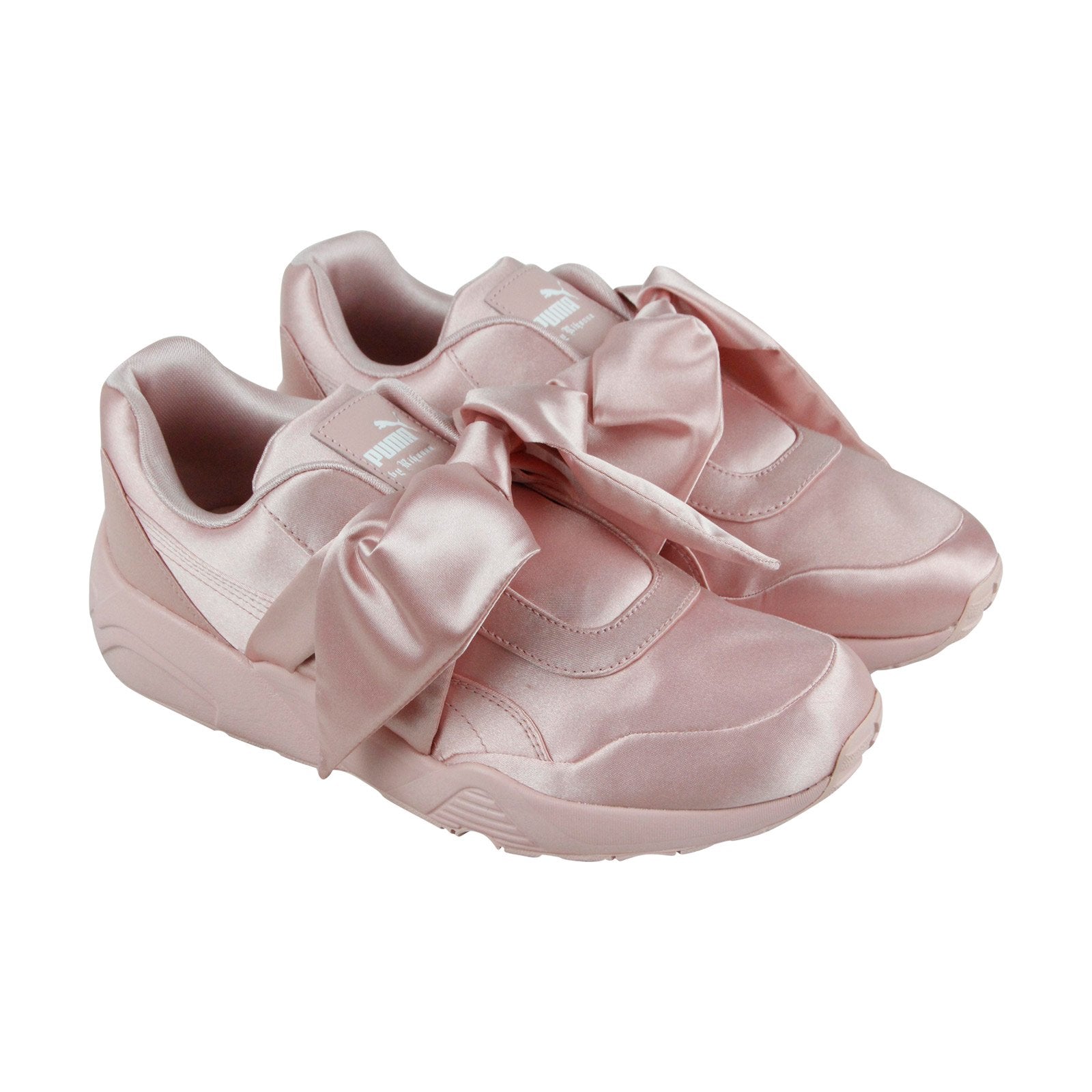 Puma Fenty By Bow Sneaker 36505401 Womens Pink Canvas Sneakers - Ruze