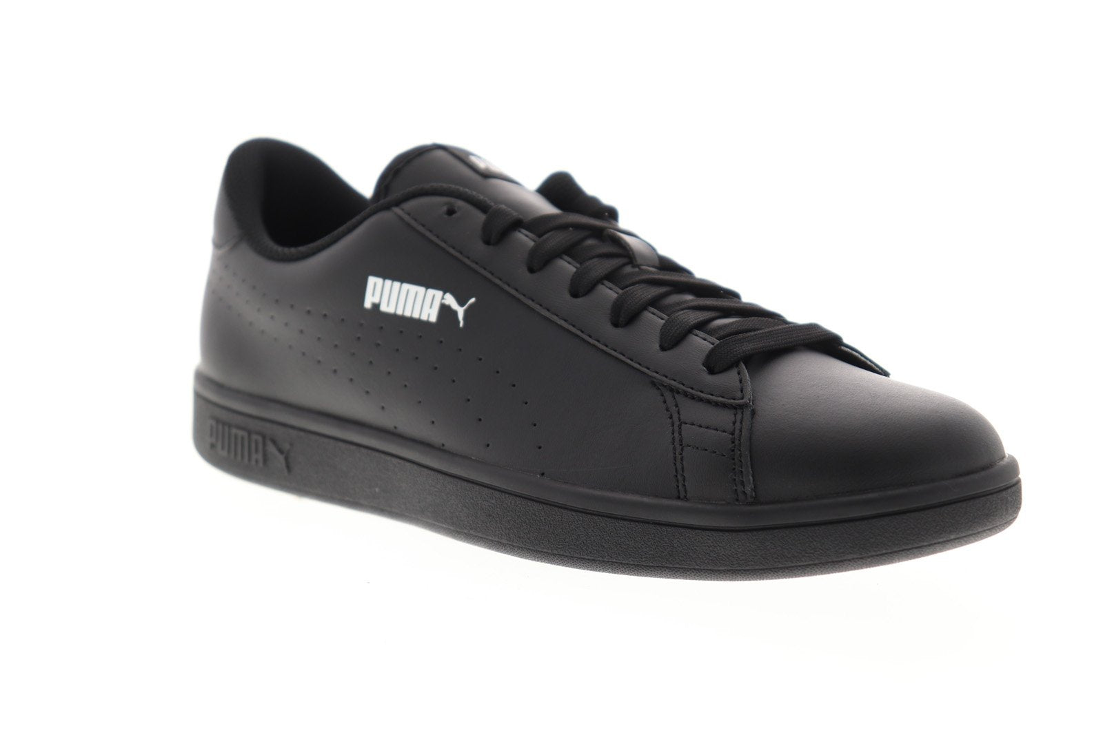 Puma Smash V2 L Perf 36521301 Mens Black Lifestyle Sneakers Shoes - Ruze  Shoes